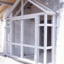 Pfänder Fensterbau - Eingangselement aus Aluminium